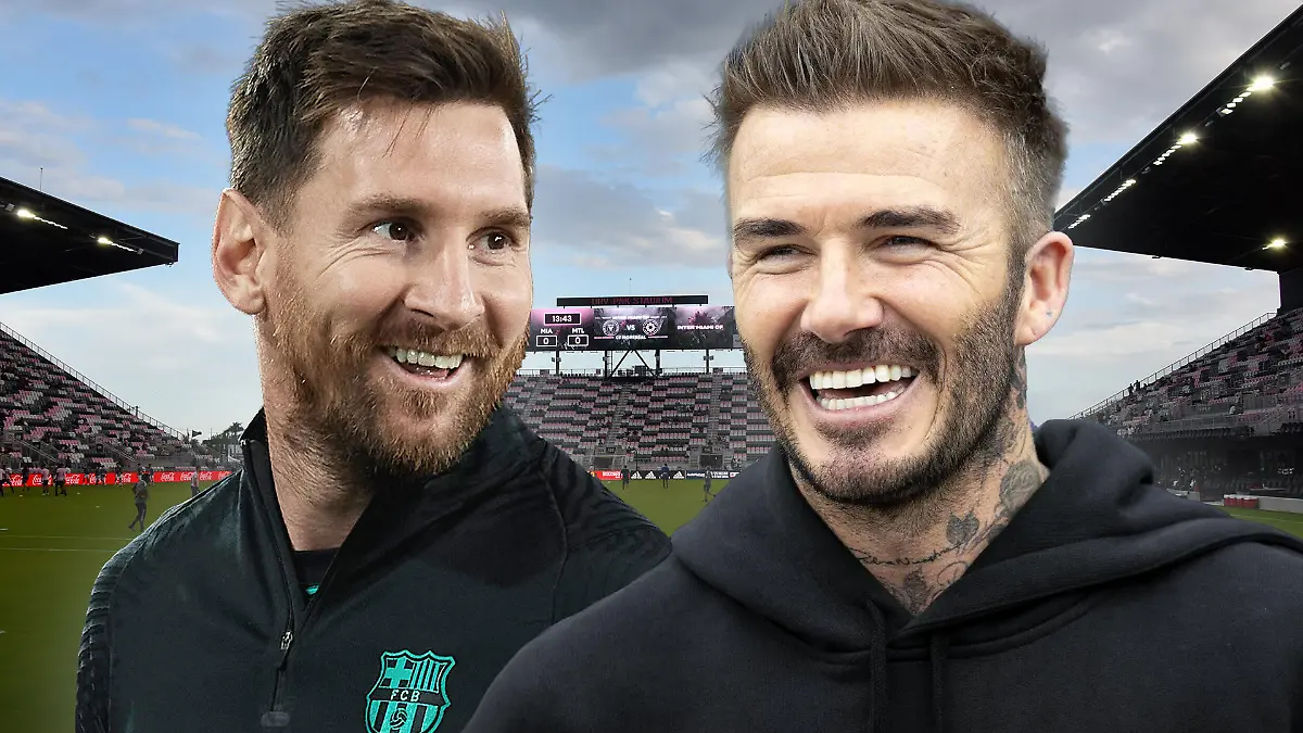 Lionel Messi, David Beckham