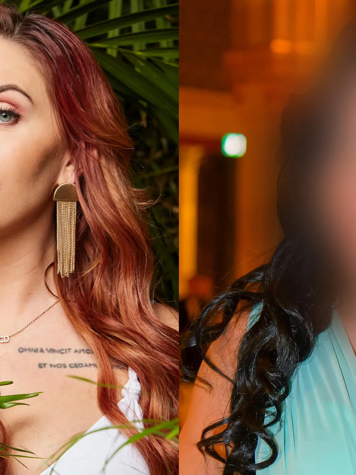 Tara Tabitha 2022 (links) und 2014 (rechts).