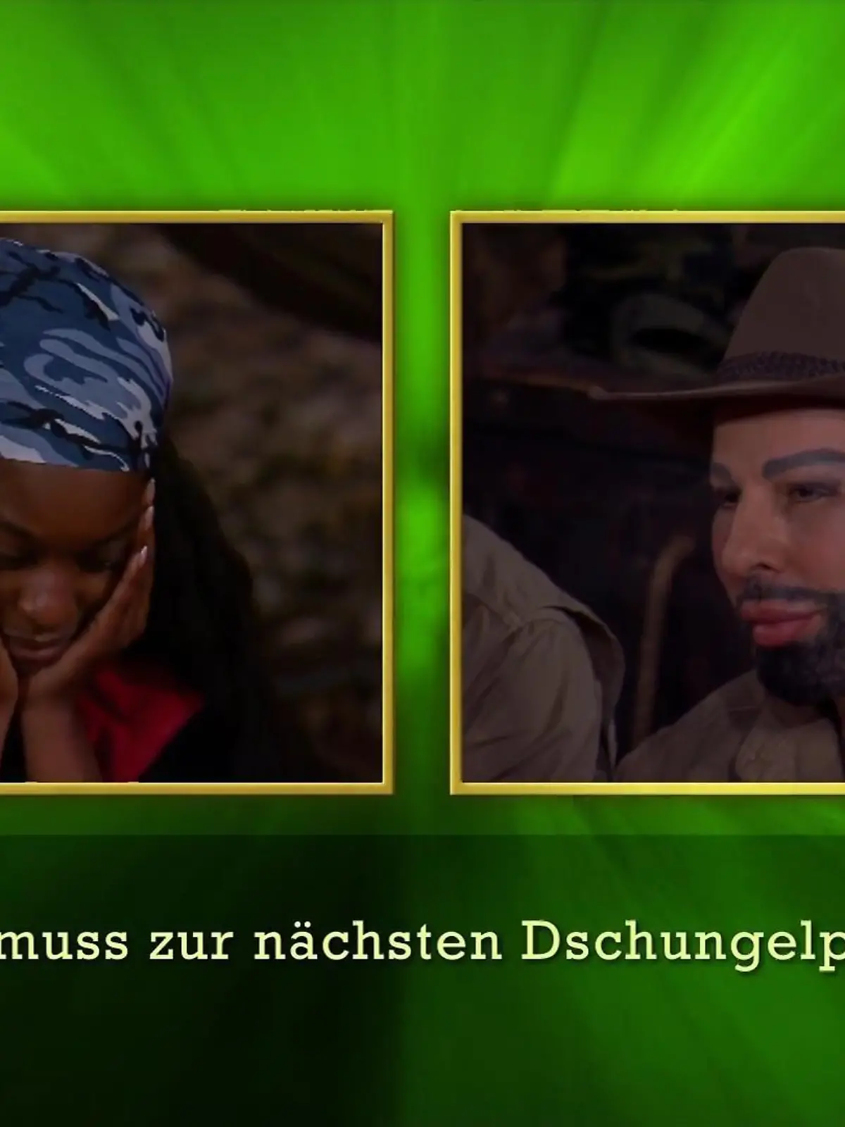 Linda Nobat und Harald Glööckler müssen an Tag 5 in die Dschungelprüfung.