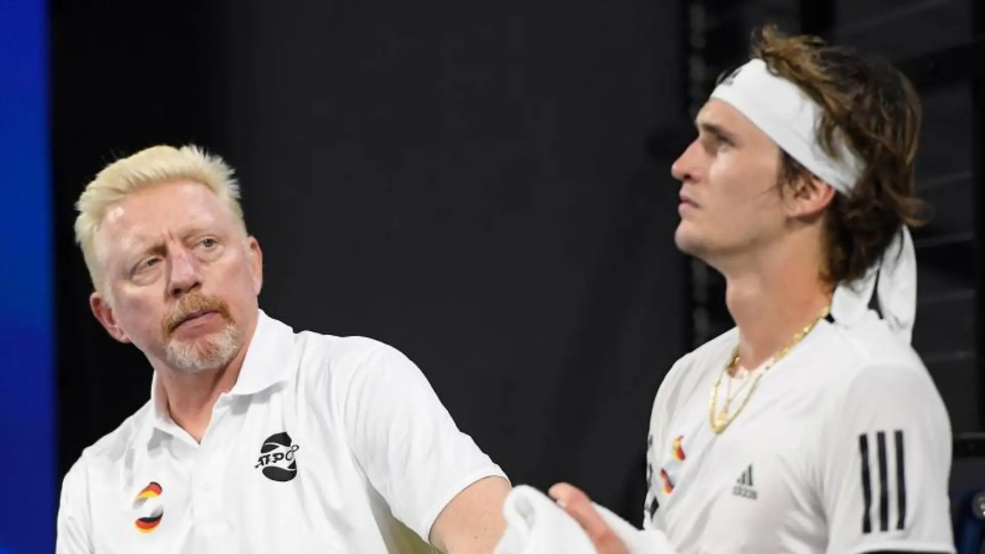 Becker und Zverev