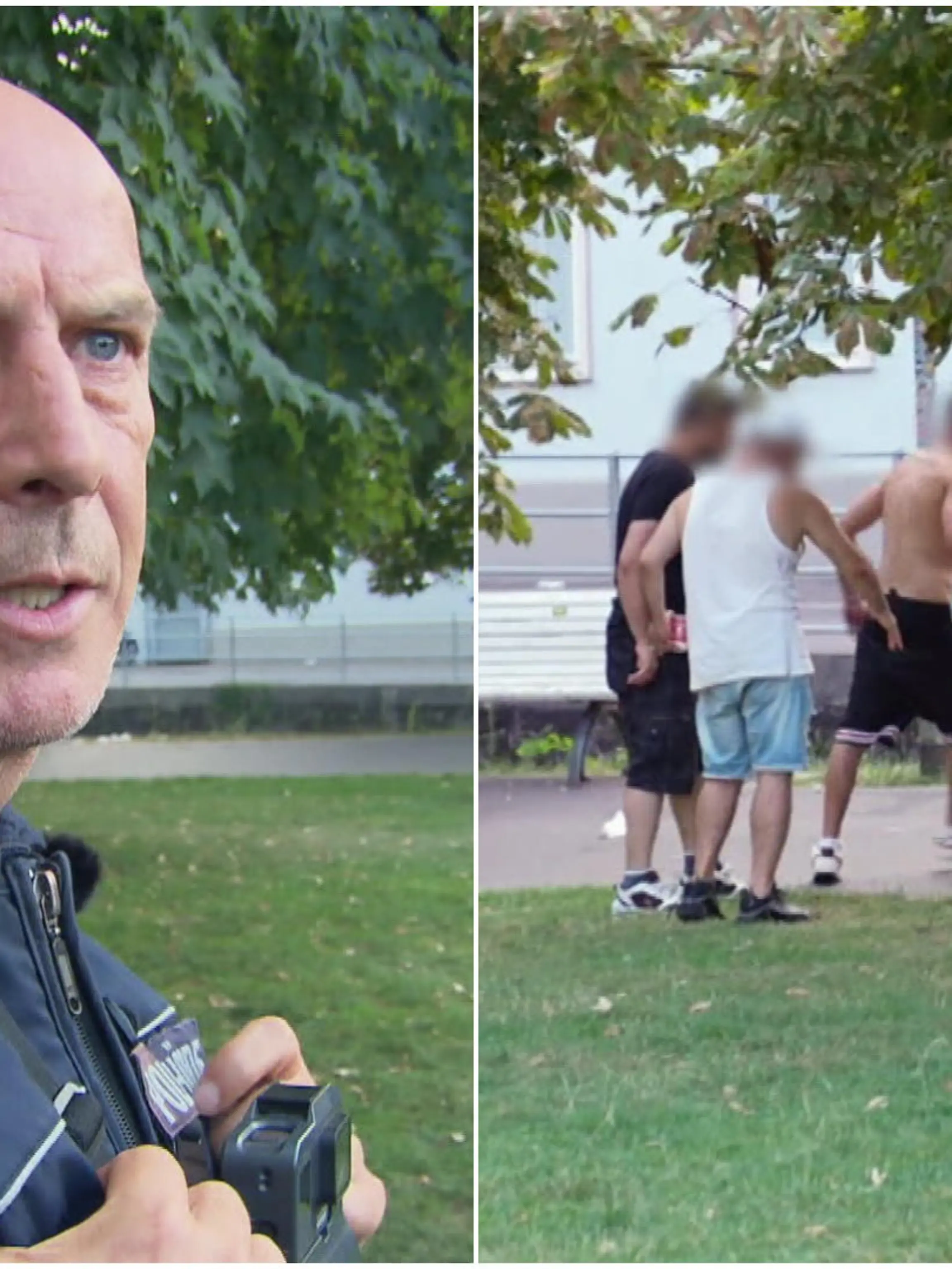 Mario Basler greift bei "Prominent und nützlich" dem Ordnungsamt unter die Arme.