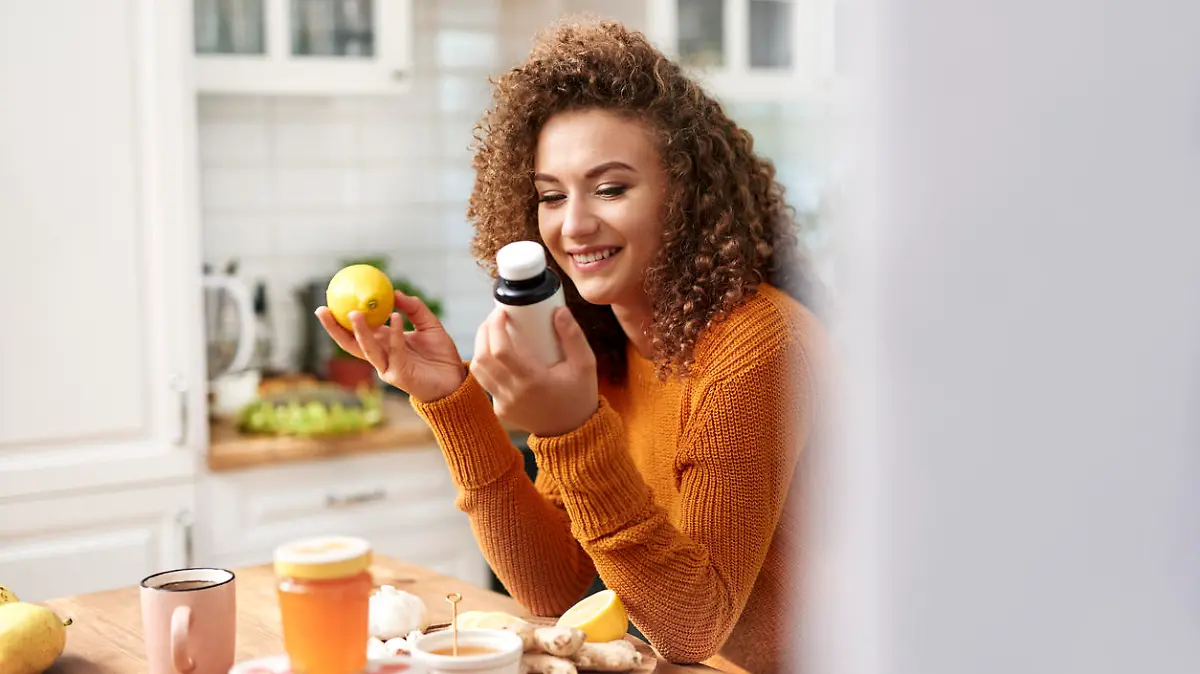 Young woman choosing proper protection