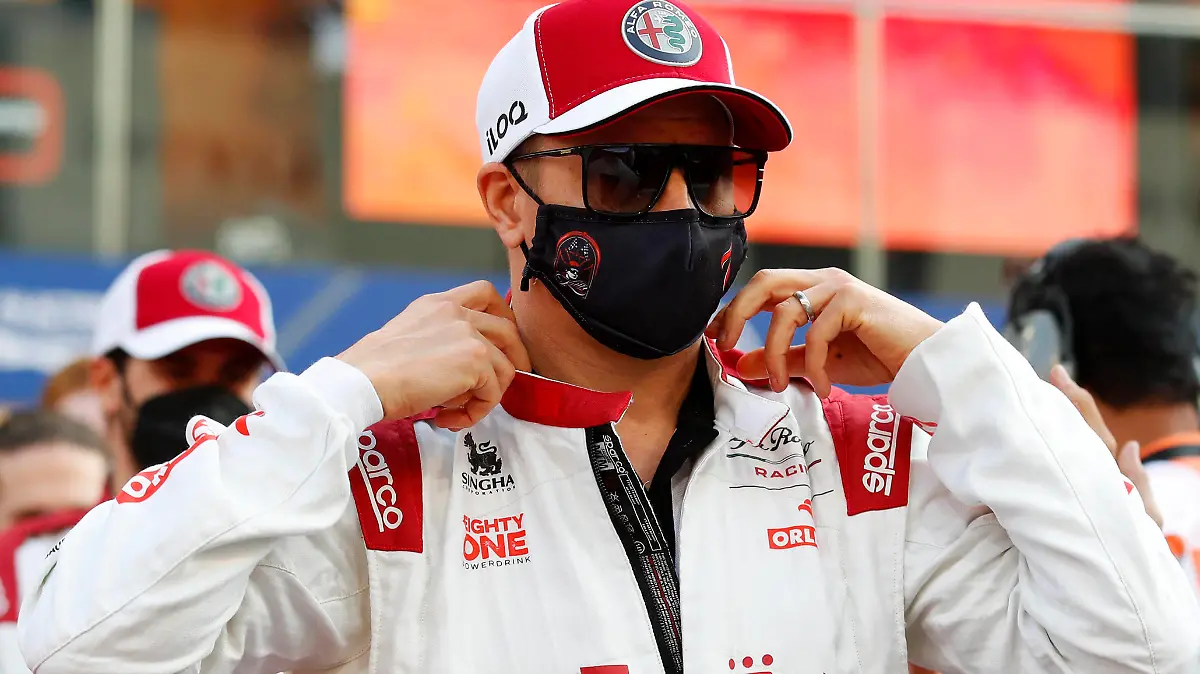 Formula 1 2021: Abu Dhabi GP YAS MARINA CIRCUIT, UNITED ARAB EMIRATES - DECEMBER 12: Kimi Raikkonen, Alfa Romeo Racing during the Abu Dhabi GP at Yas Marina Circuit on Sunday December 12, 2021 in Abu Dhabi, United Arab Emirates. Photo by Charles Coates / LAT Images Images PUBLICATIONxINxGERxSUIxAUTxHUNxONLY GP2122_121625_09I8921