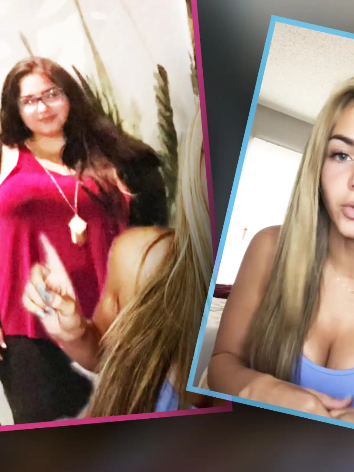 Kelsey wog 114 Kilogramm bis sie etwas ändert. Inzwischen ist sie dünn und wiegt nur noch 57 Kilogramm.