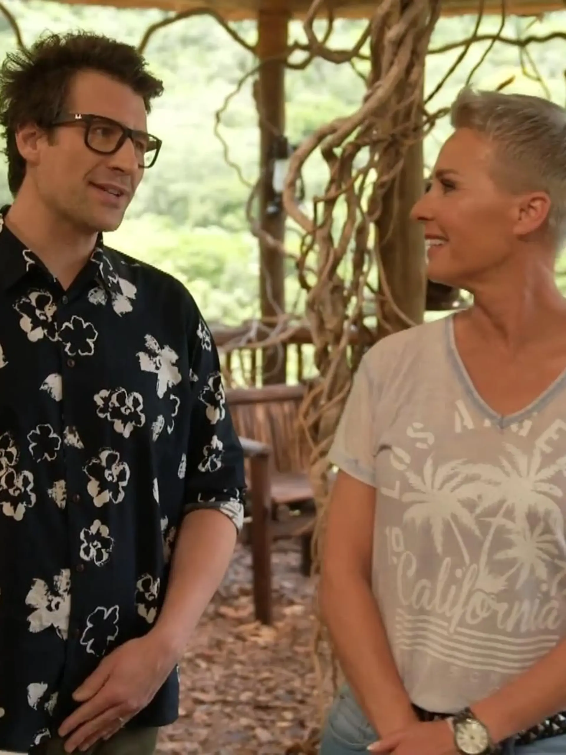 Die Dschungelcamp-Moderatoren Sonja Zietlow und Daniel Hartwich.