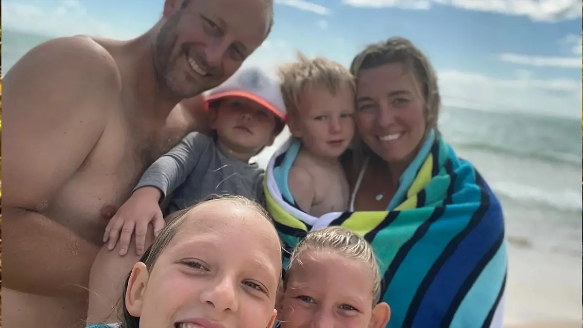 Familie Perdue: Mit Papa Mike.