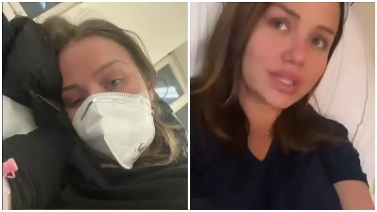 Kim Gloss meldet sich aus dem Krankenhaus.