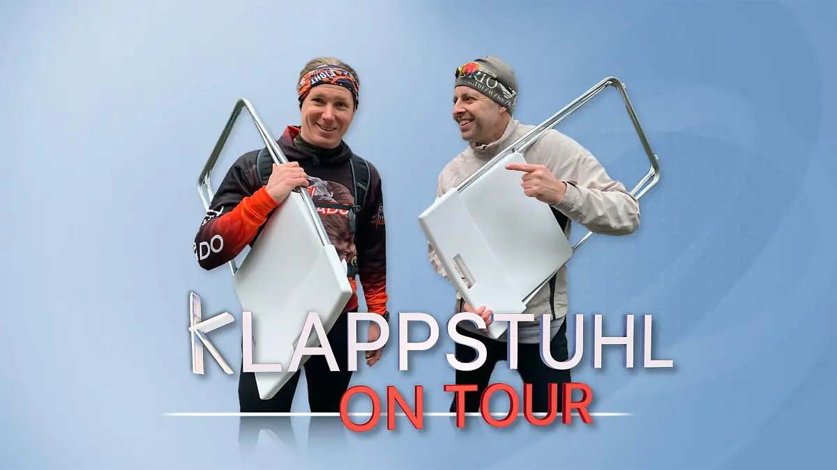 Till Quitmann trifft Extremsportler Michele Ufer Klappstuhl on Tour