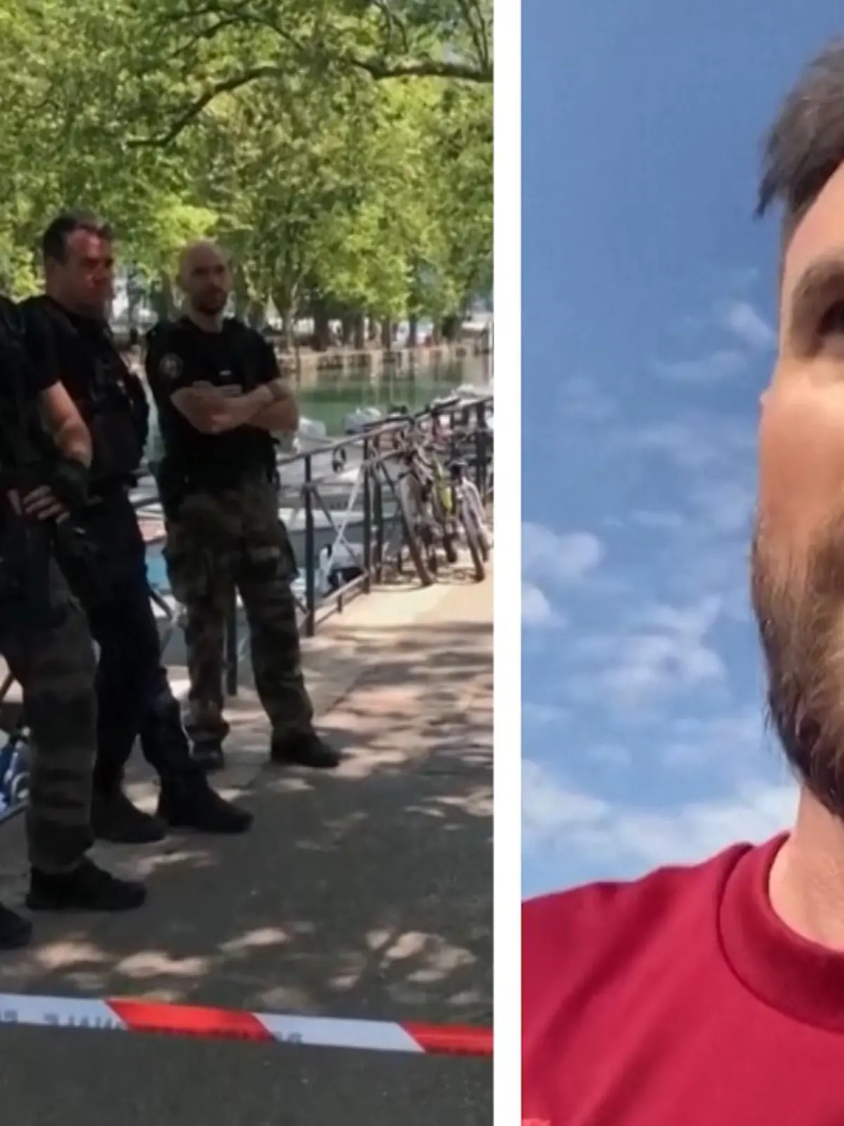 Er war Zeuge der Messerattacke in Annecy: Ex-Liverpool-Profi Anthony Le Tallec. Der 38-Jährige läuft zufällig am Spielplatz vorbei, als ein Mann auf Kinder und Erwachsene einsticht. Im Video spricht Le Tallec über den Moment.