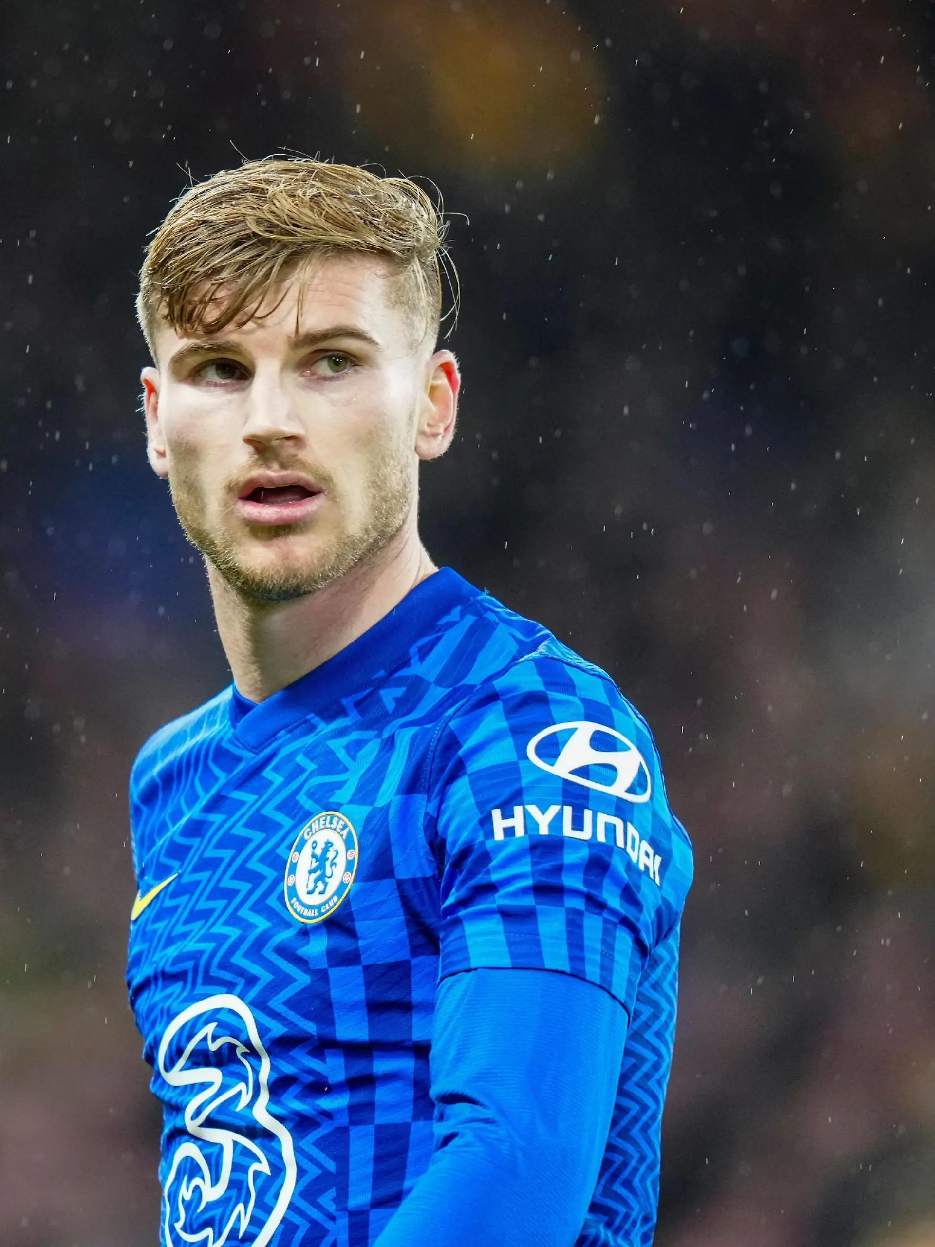  Mandatory Credit: Photo by Dave Shopland/Shutterstock 12638779cz Timo Werner of Chelsea Chelsea v Leeds United, Premier League, Football, Stamford Bridge, London, UK - 11 Dec 2021 EDITORIAL USE ONLY No use with unauthorised audio, video, data, fixture lists, club/league logos or live services. Online in-match use limited to 120 images, no video emulation. No use in betting, games or single club/league/player publications. Chelsea v Leeds United, Premier League, Football, Stamford Bridge, London, UK - 11 Dec 2021 EDITORIAL USE ONLY No use with unauthorised audio, video, data, fixture lists, club/league logos or live services. Online in-match use limited to 120 images, no video emulation. No use in betting, games or single club/league/player publications. PUBLICATIONxINxGERxSUIxAUTXHUNxGRExMLTxCYPxROMxBULxUAExKSAxONLY Copyright: xDavexShopland/Shutterstockx 12638779cz