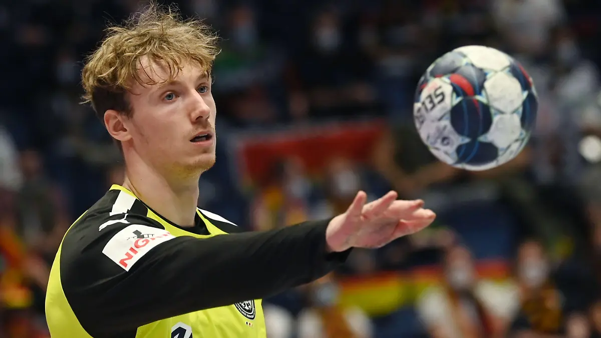 Handball: Europameisterschaft, Deutschland - sterreich, Vorrunde, Gruppe D, 2. Spieltag. Deutschlands Torhüter Till Klimpke.