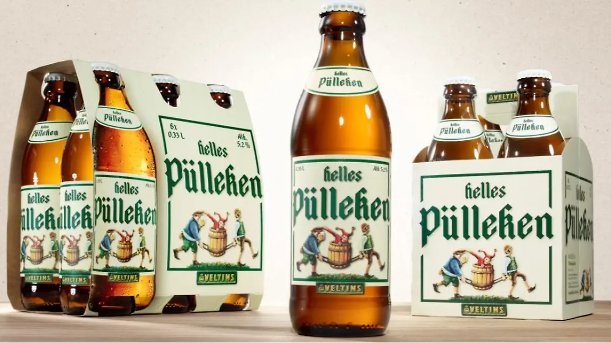 Hell-Bier von Veltins