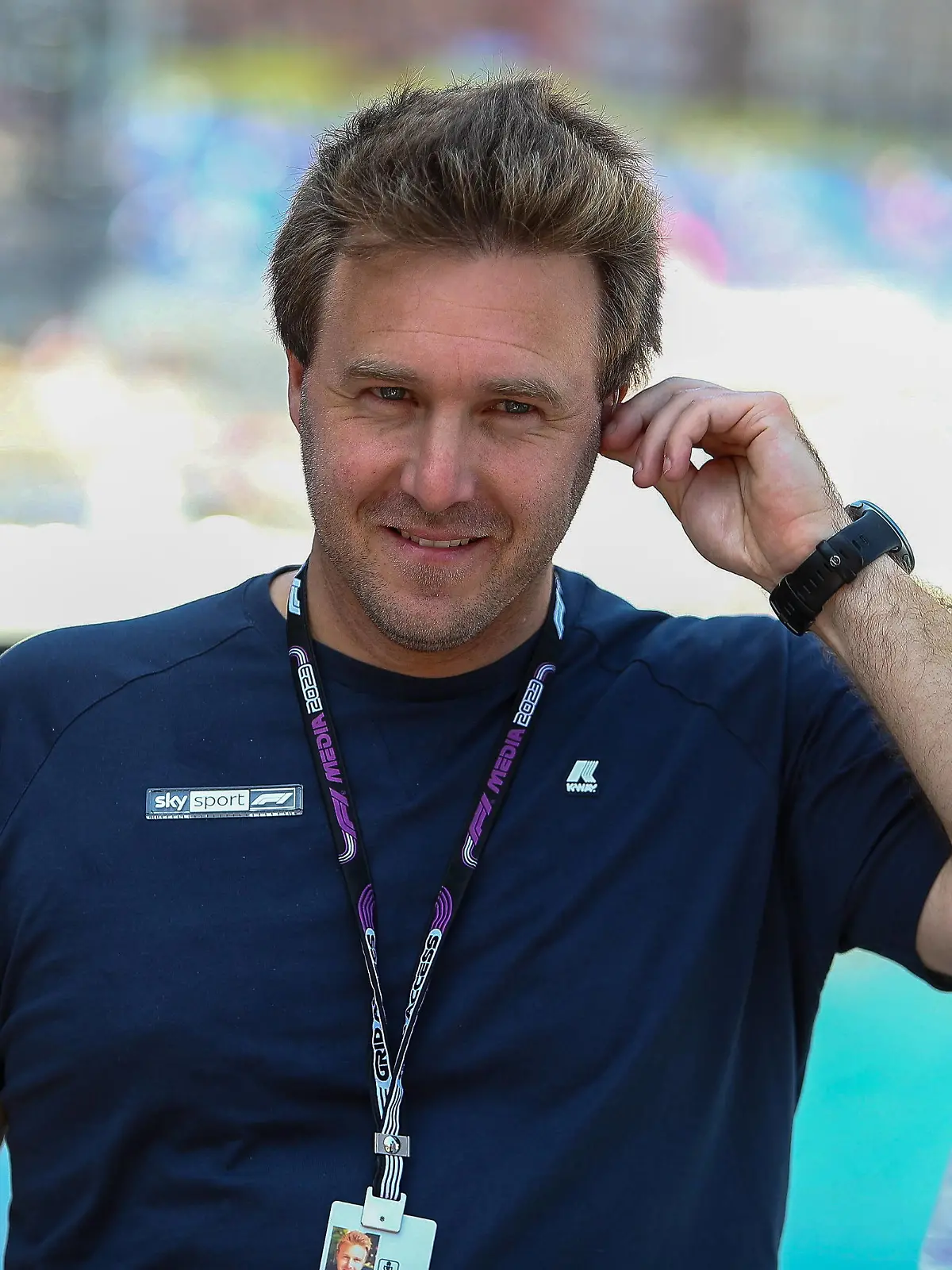 May 25, 2023, Monte Carlo, MONACO, MONACO: Davide Valsecchi ITA Sky Tv Italia Presenter.. during FORMULA 1 GRAND PRIX DE MONACO 2023 - Montecarlo, 25-28 May 2023 Monte Carlo MONACO - ZUMAm217 20230525_zsp_m217_830 Copyright: xAlessioxDexMarcox
