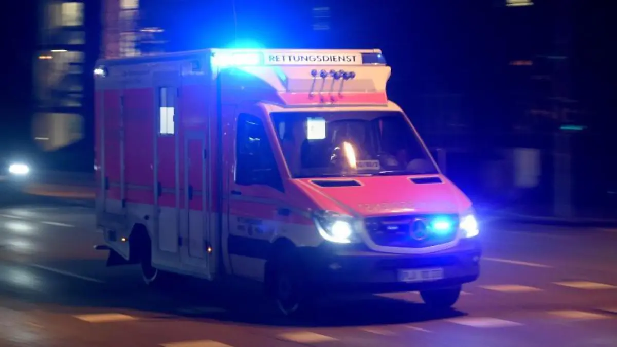 Ein Krankenwagen