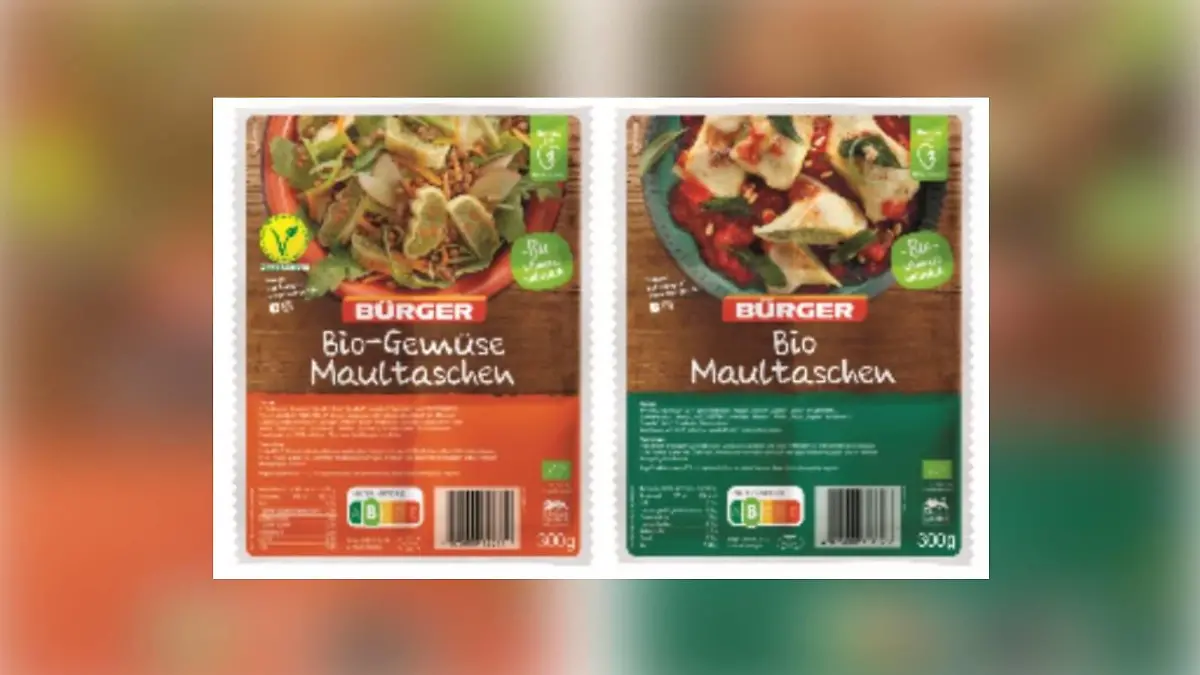 Rückruf Maultaschen