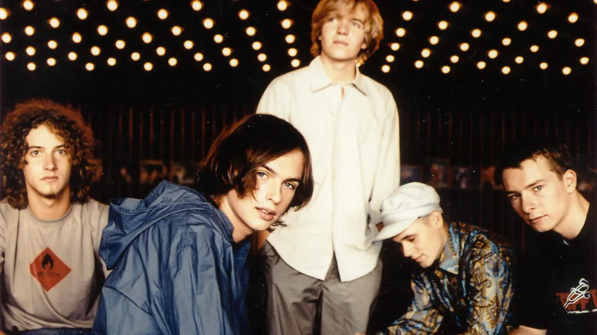 Echt auf der Popkomm 2001: v.l. Puffi, Kim, Gunnar, Flo, Kai