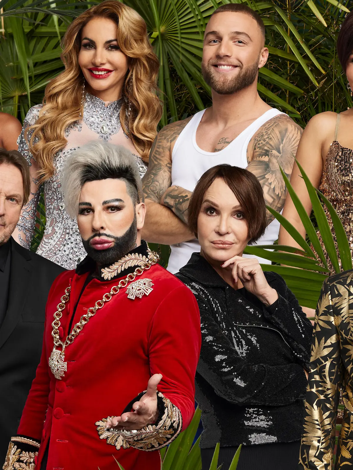 Bild zu: "Diese 12 Stars ziehen ins Dschungelcamp 2022"