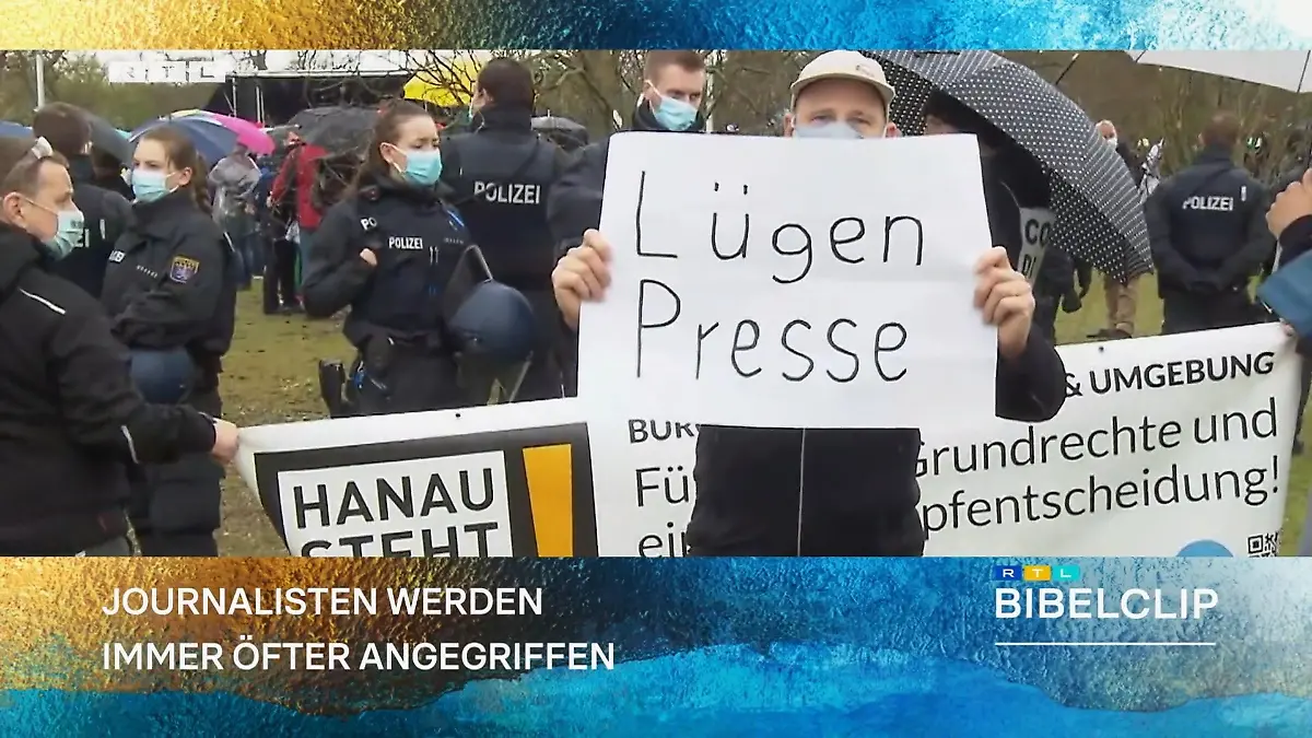 Geschubst, bespuckt, getreten Bibelclip vom 13.04.2025