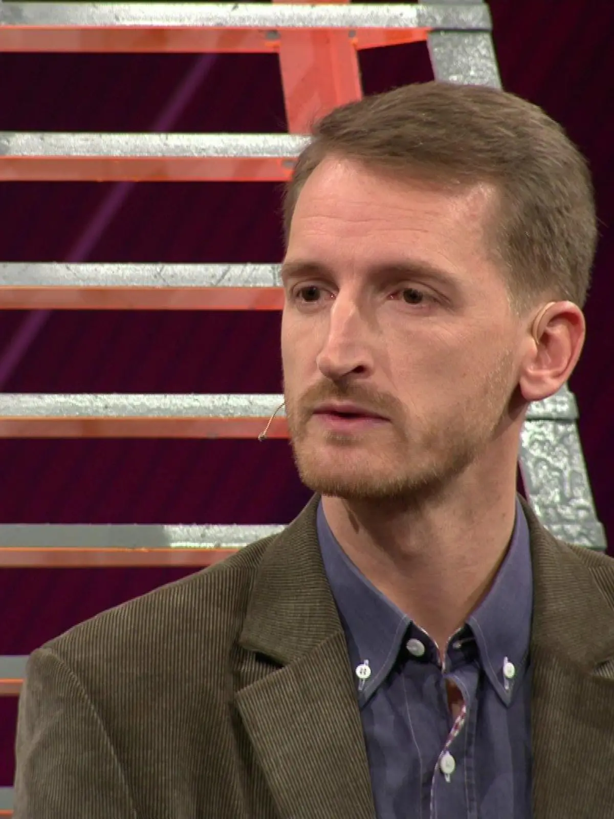 Impfgegner Marcus Fuchs auf dem "Heißen Stuhl" bei Stern TV