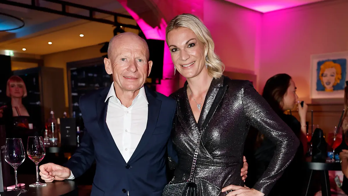 Maria Höfl-Riesch an der Seite ihres neuen Freundes Johann Schrempf.