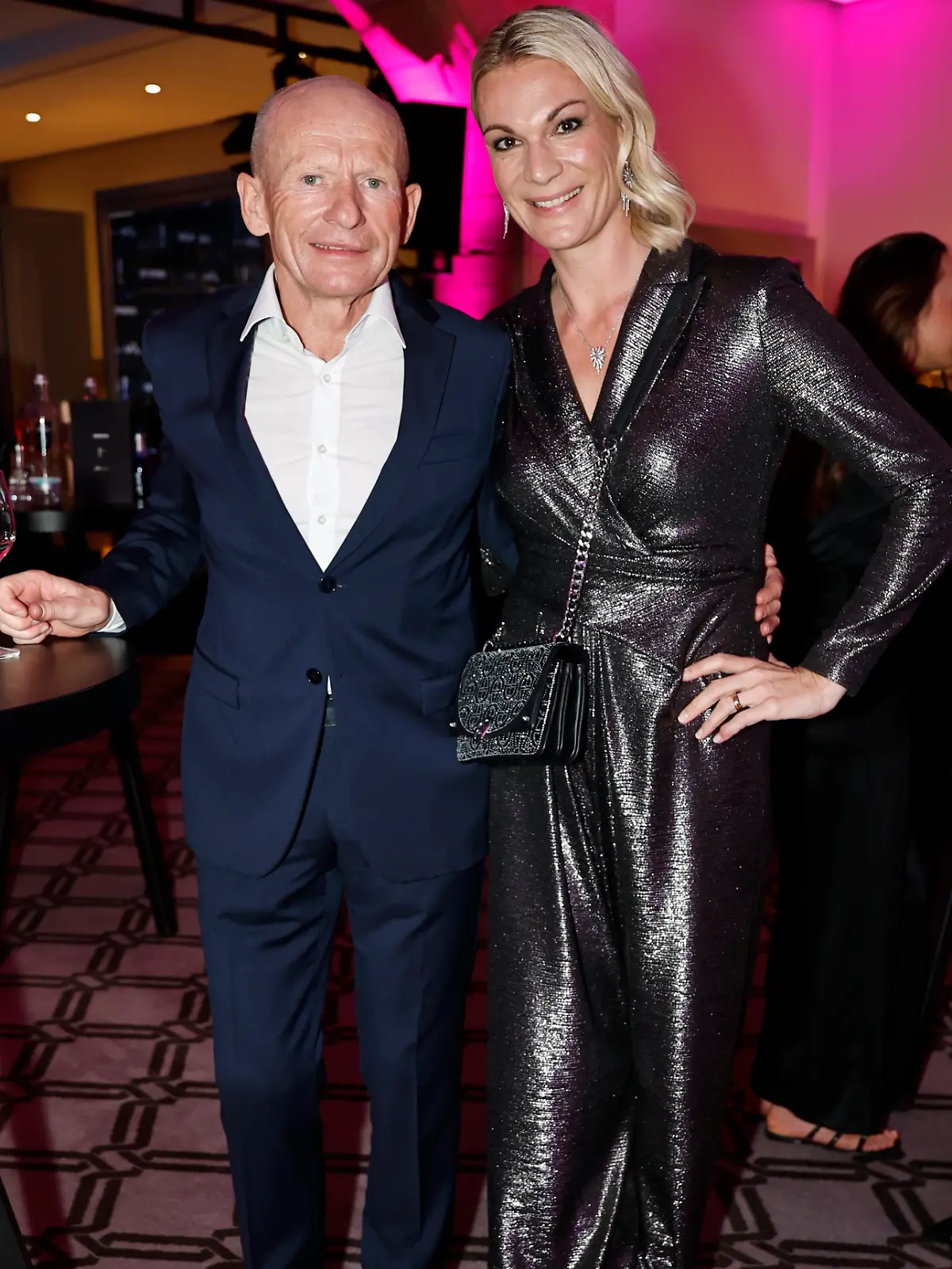 Maria Höfl-Riesch an der Seite ihres neuen Freundes Johann Schrempf.