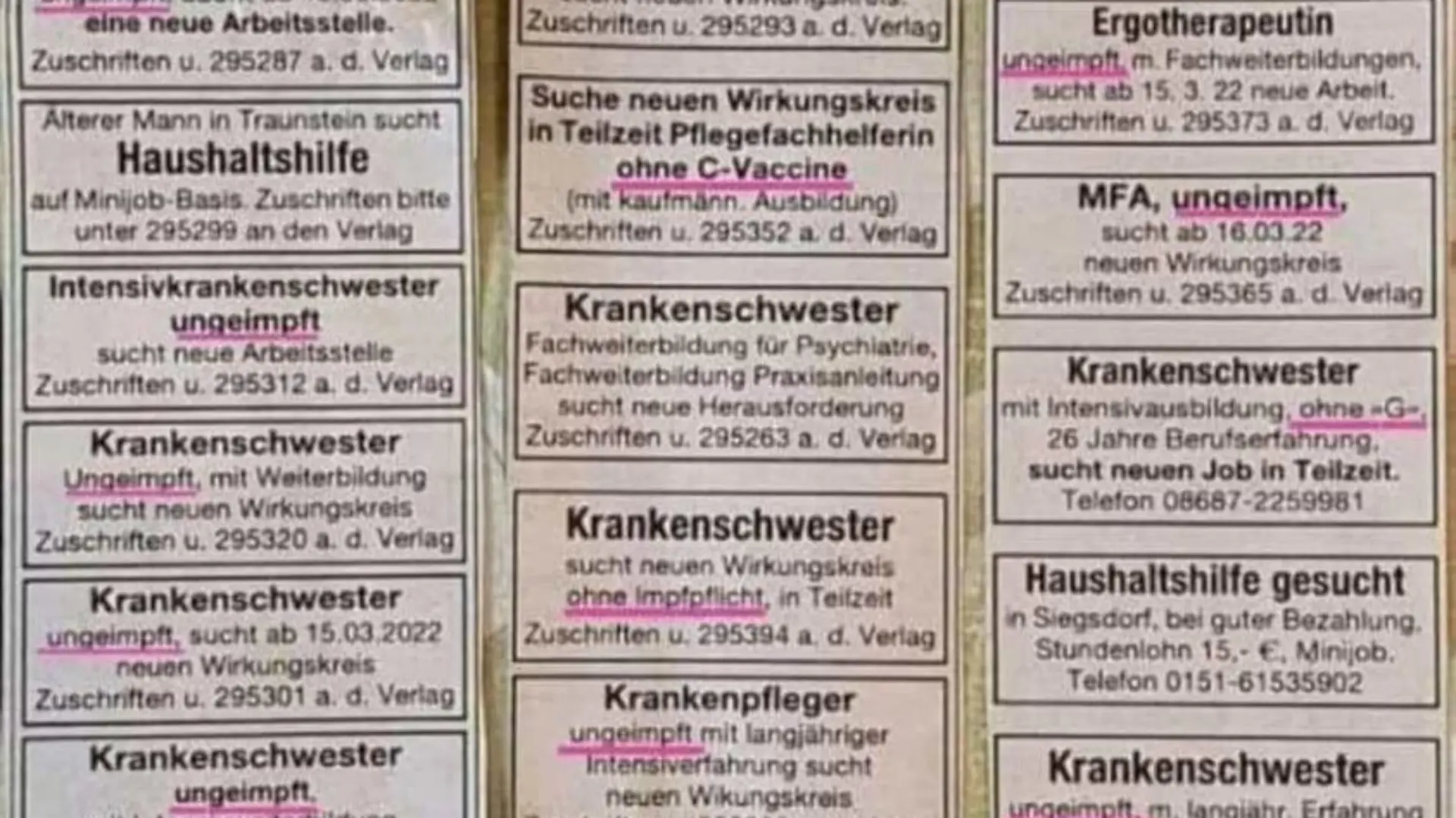 Stellenanzeigen im Traunsteiner Tagblatt