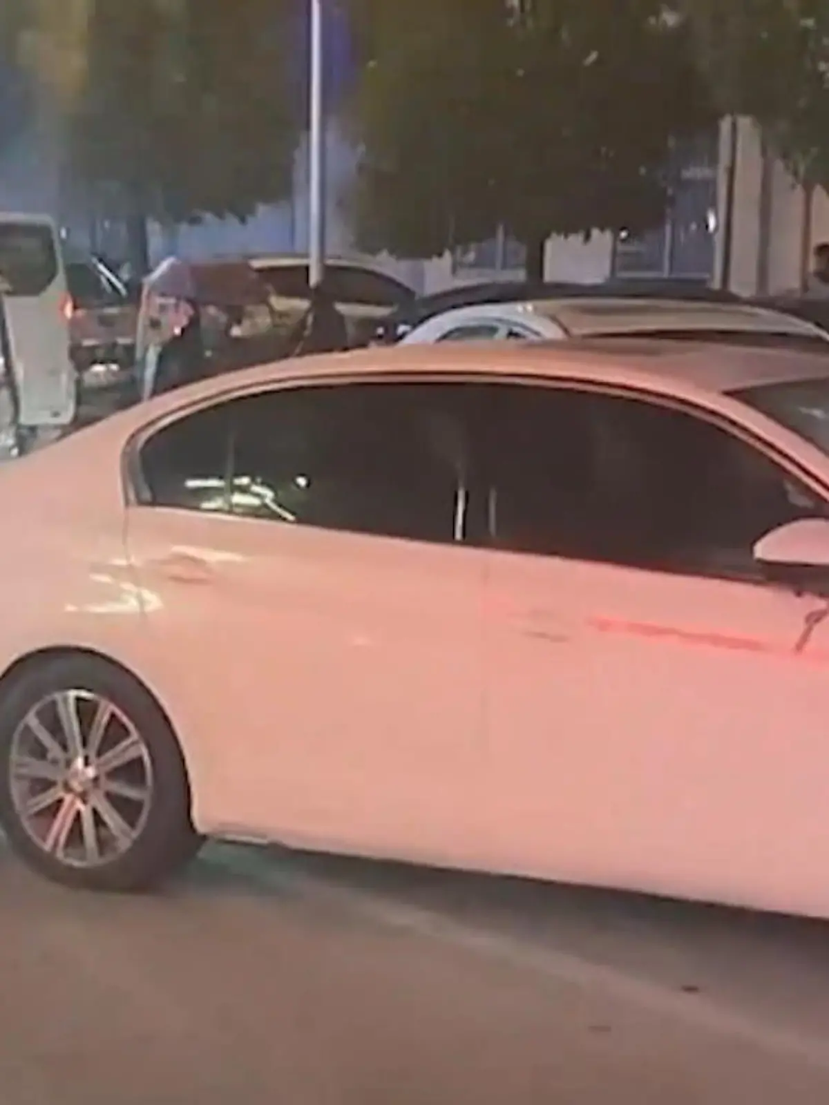 Wer in der Stadt einen Parkplatz sucht, braucht entweder Glück oder eine besondere Strategie. Die Dame hier im Video probiert es mit blanker Sturheit.