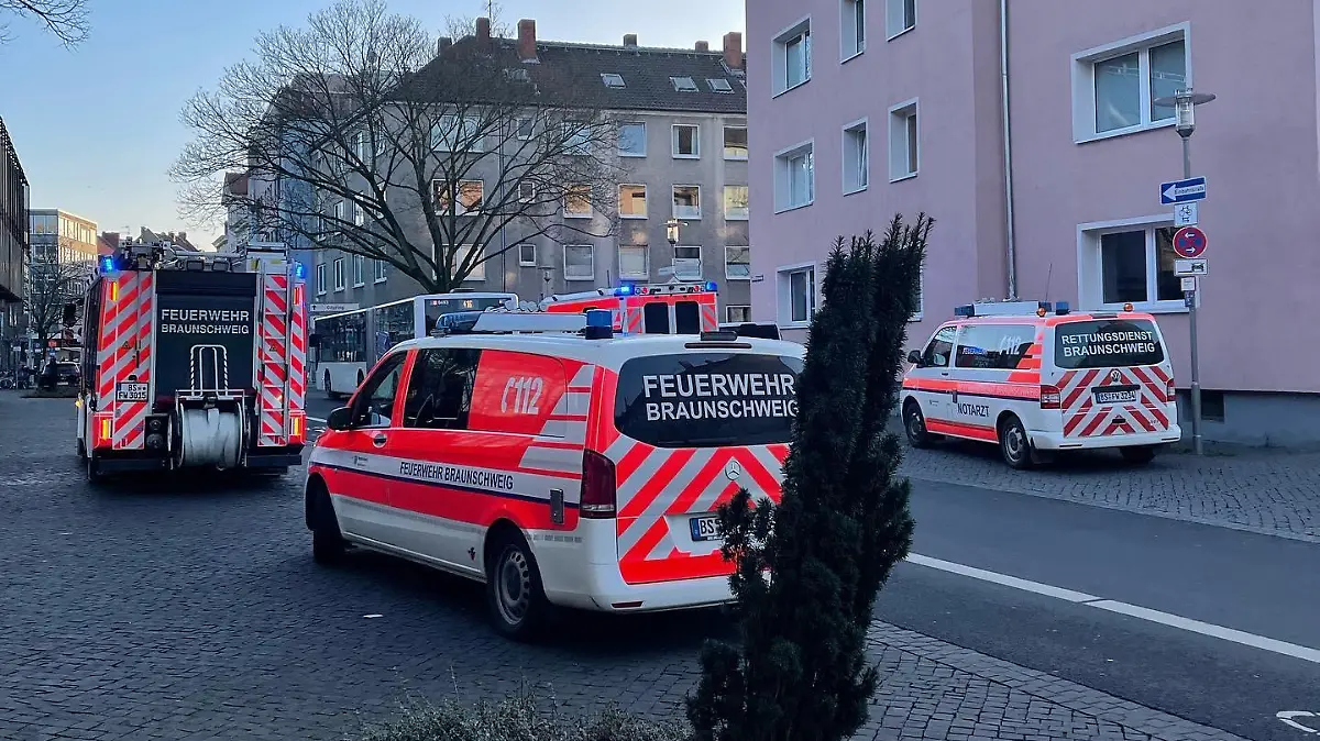 Fahrzeuge der Feuerwehr Braunschweig.