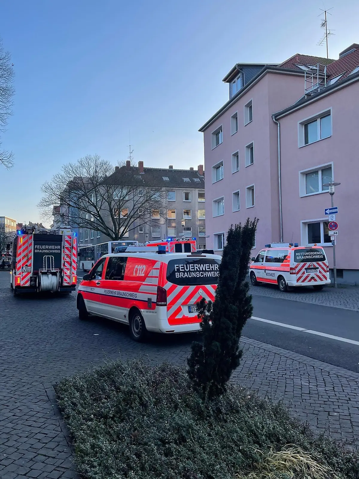 Fahrzeuge der Feuerwehr Braunschweig.