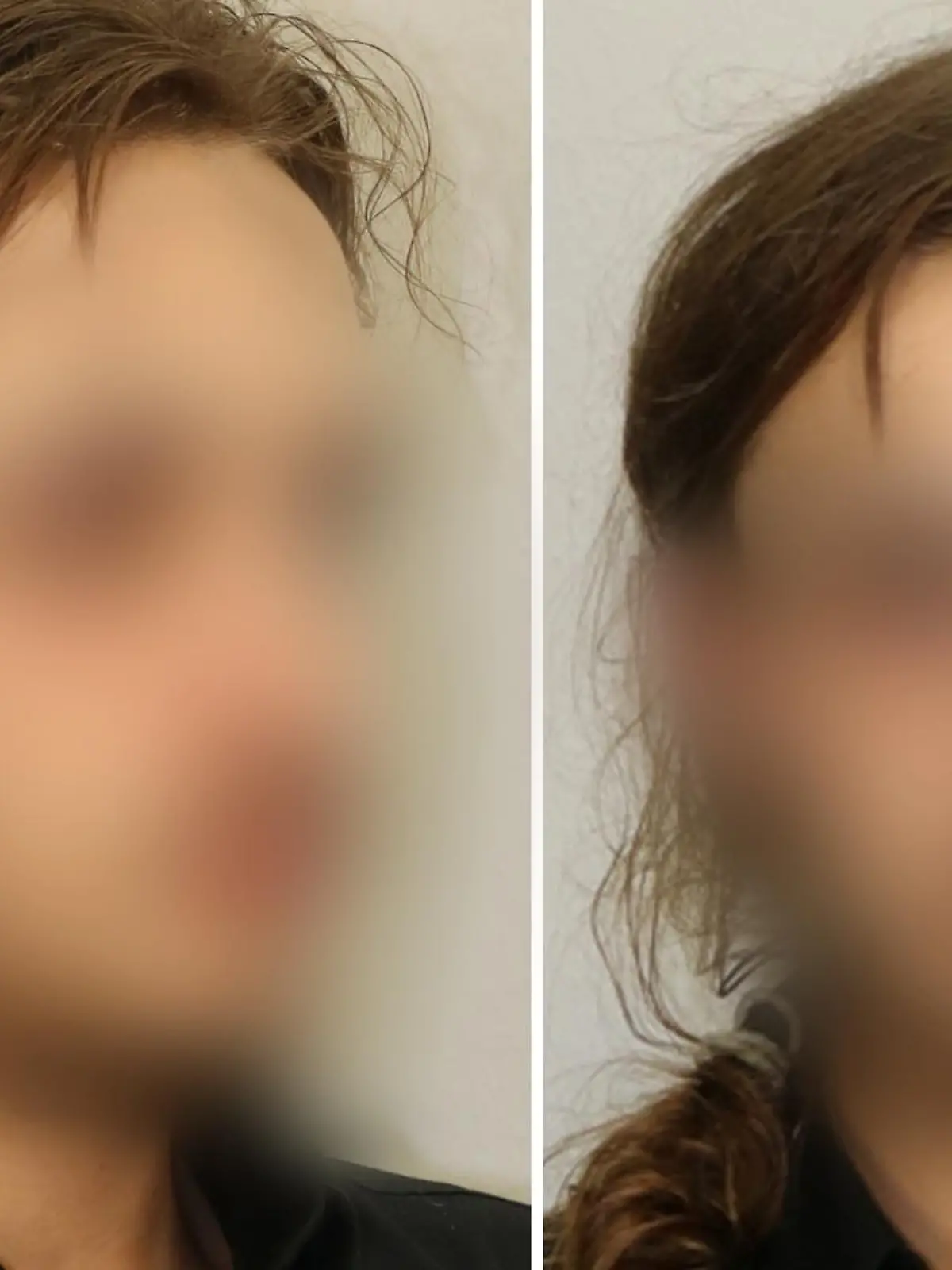 Geblurrte Mugshots des Gewalttäters Leon S