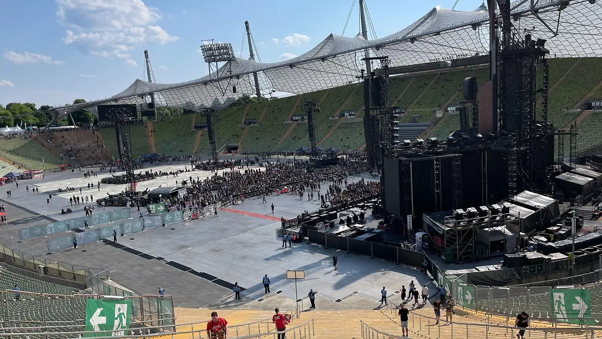 Auf dieser Bühne soll Rammstein in München auftreten
