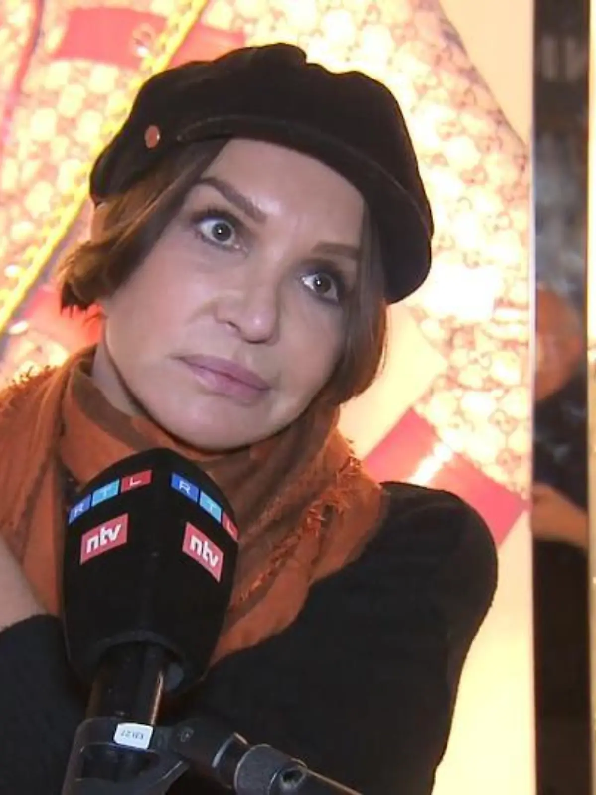 Anouschka Renzi vor ihrer Reise nach Südafrika.