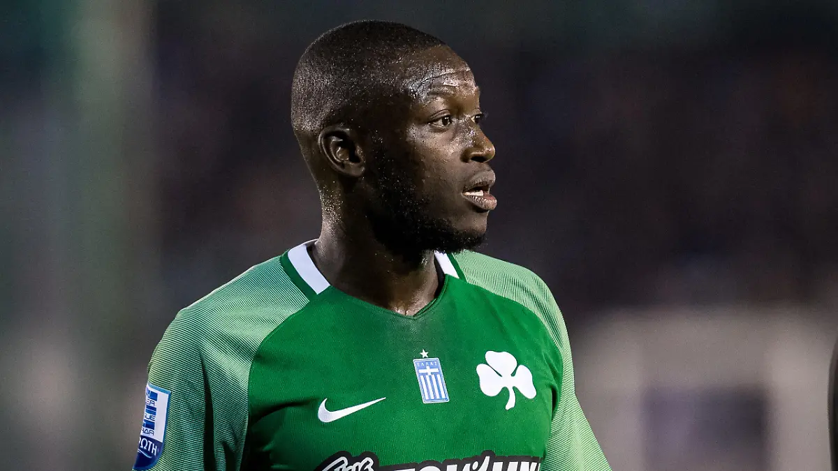ATHENS, GREECE - MARCH 10 : Panathinaikos F.C. (78) Ousmane Coulibaly during the Greek Superleague match between Panathinaikos F.C and Asteras Tripoli F.C. at Apostolos Nikolaidis Stadium on March 10 ,2018 in Athens, Greece.?( Photo by Sebastian Frej / MB Media )