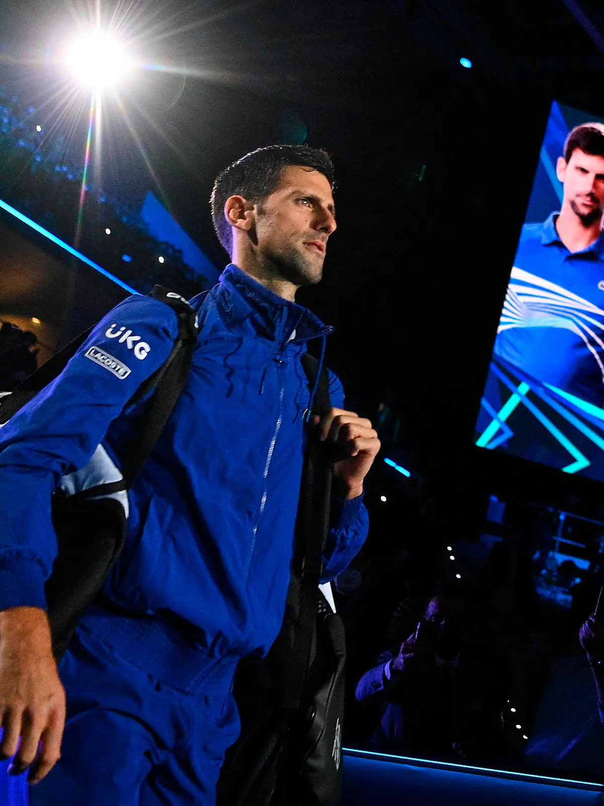  Sport Bilder des Tages Photo Marco Alpozzi/LaPresse November 17, 2021 Turin Italy Tennis Nitto ATP, Tennis Herren Finals - men s singles - Round Robin Novak Djokovic Vs Andrey Rublev In the pic:Novak Djokovic Serbia PUBLICATIONxNOTxINxITAxFRAxCHN Copyright: xMarcoxAlpozzi/LaPressex