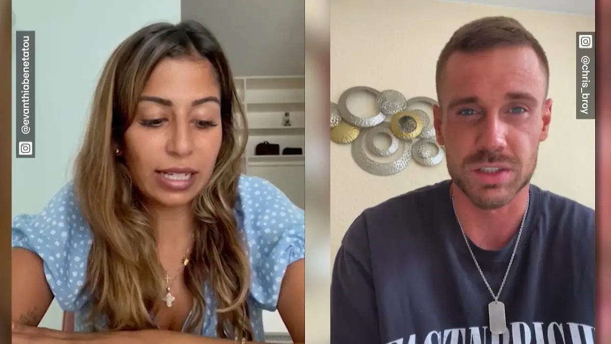 Darum war der Trennungszoff mit Chris Broy öffentlich Eva Benetatou verrät: