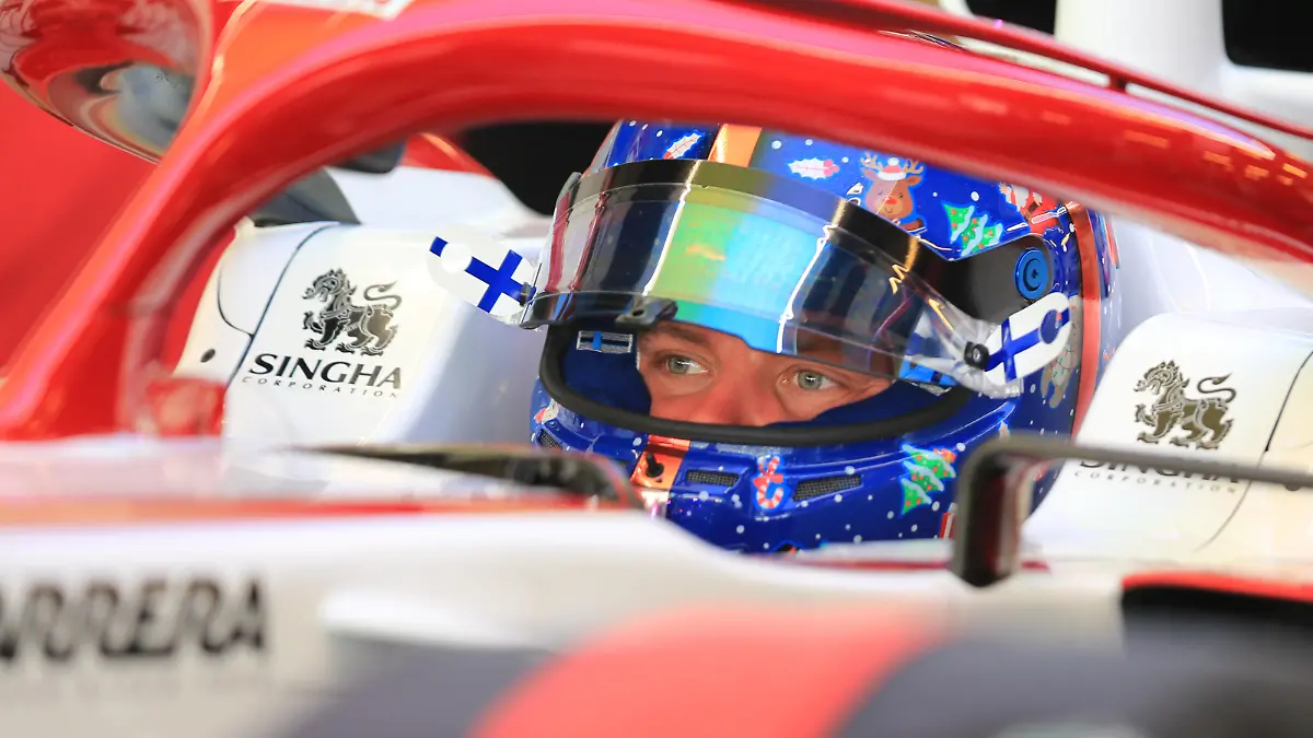 14th December 2021 Yas Marina Circuit, Abu Dhabi, United Arab Emirates: FIA Abu Dhabi F1 Post season Pirelli and young driver test, day 1: Alfa Romeo Racing Orlen, Valtteri Bottas PUBLICATIONxNOTxINxUK ActionPlus12348006 Octane