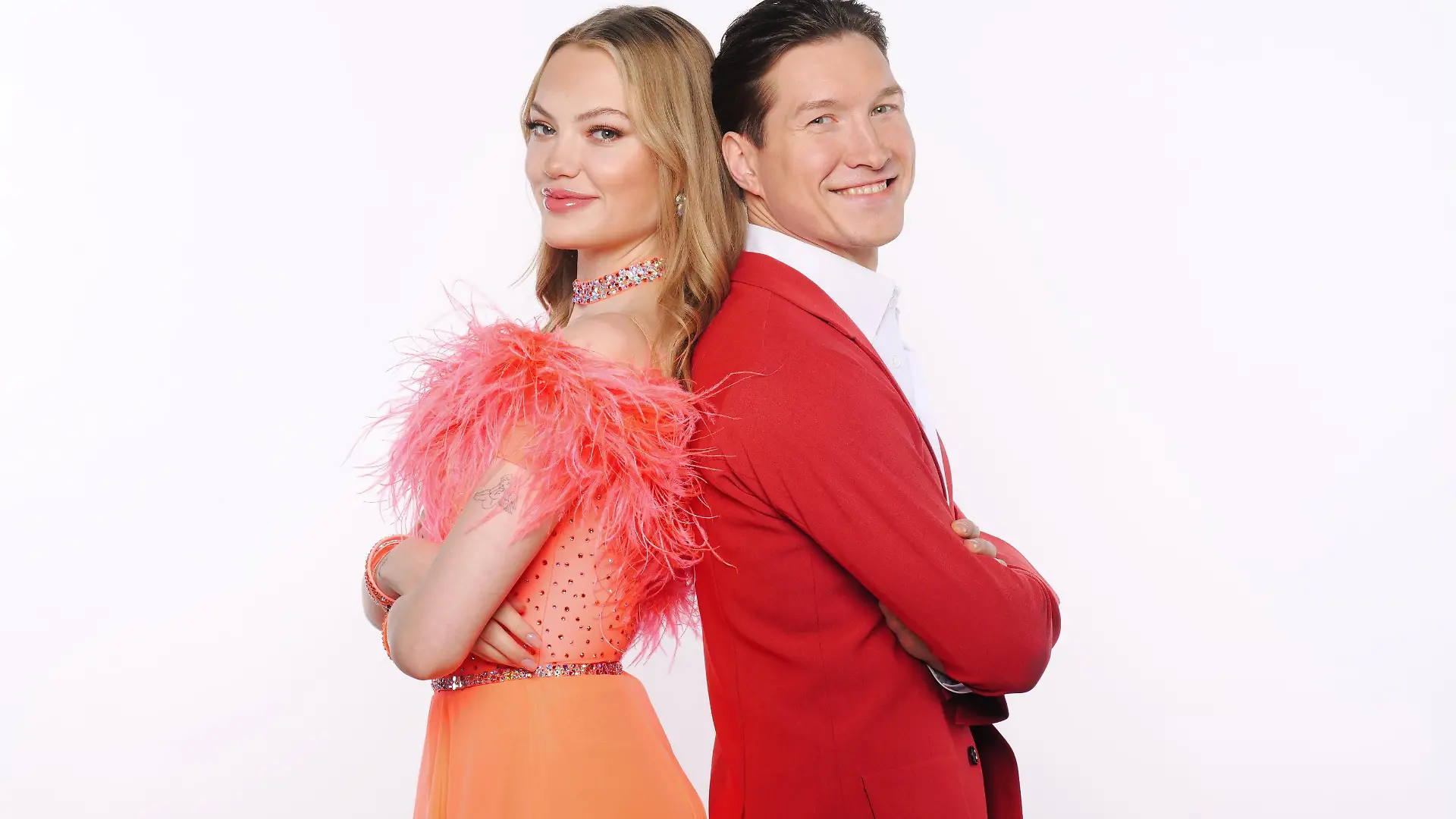 Cheyenne Ochsenknecht und Evgeny Vinokurov
Die Verwendung des sendungsbezogenen Materials ist nur mit dem Hinweis und Verlinkung auf RTL+ gestattet.
