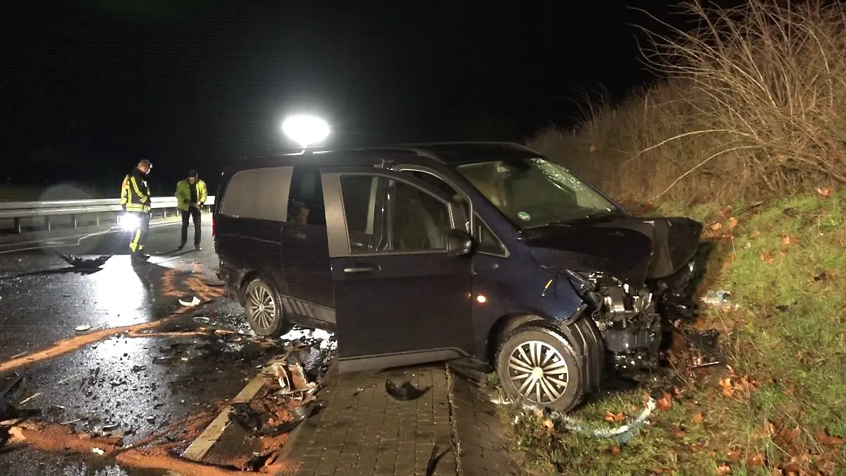 Falschfahrer bei Eltville