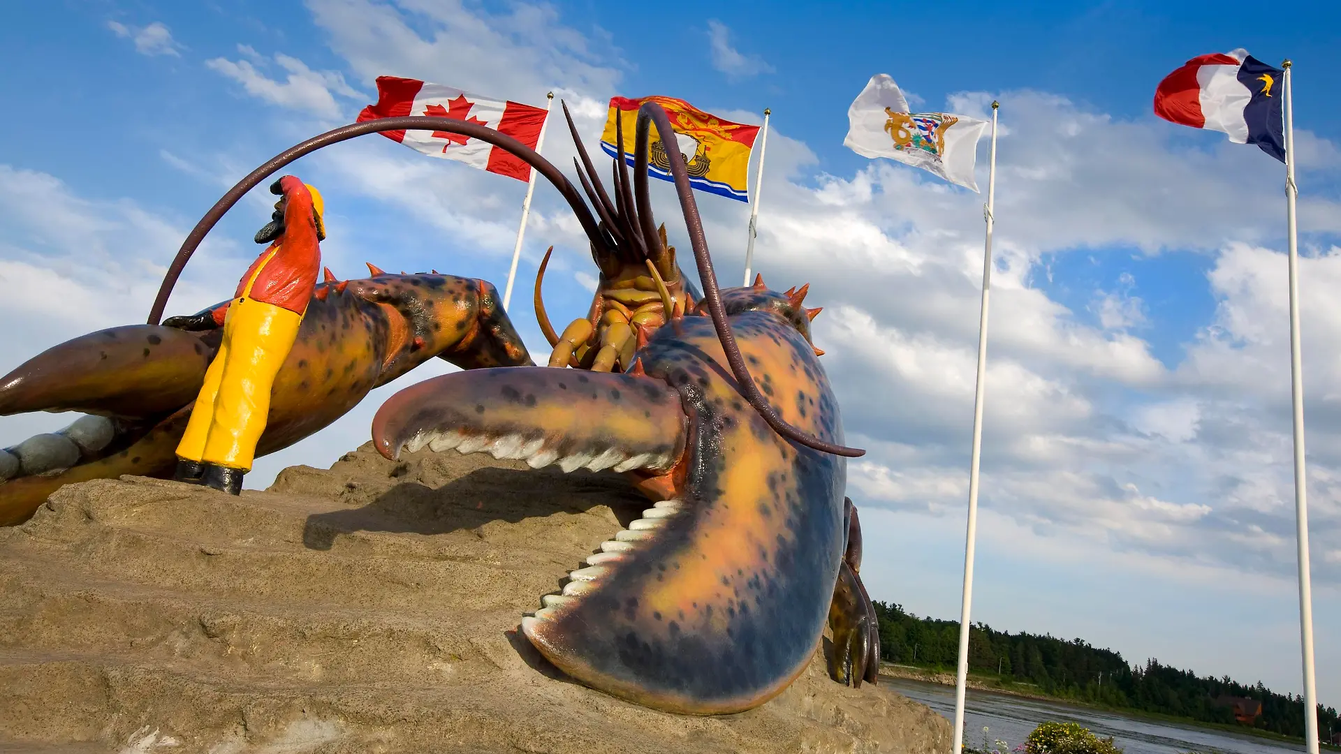 Giant lobster, Shediac, New Brunswick