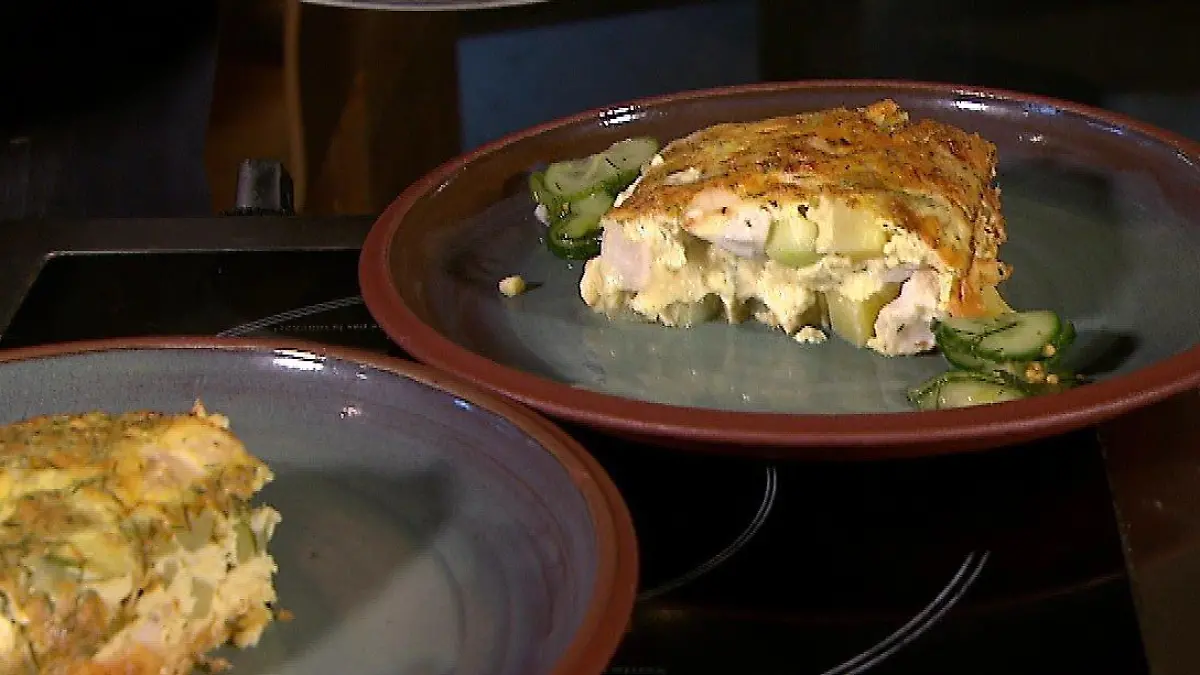 Ein herzhaft leckeres Fischgericht.