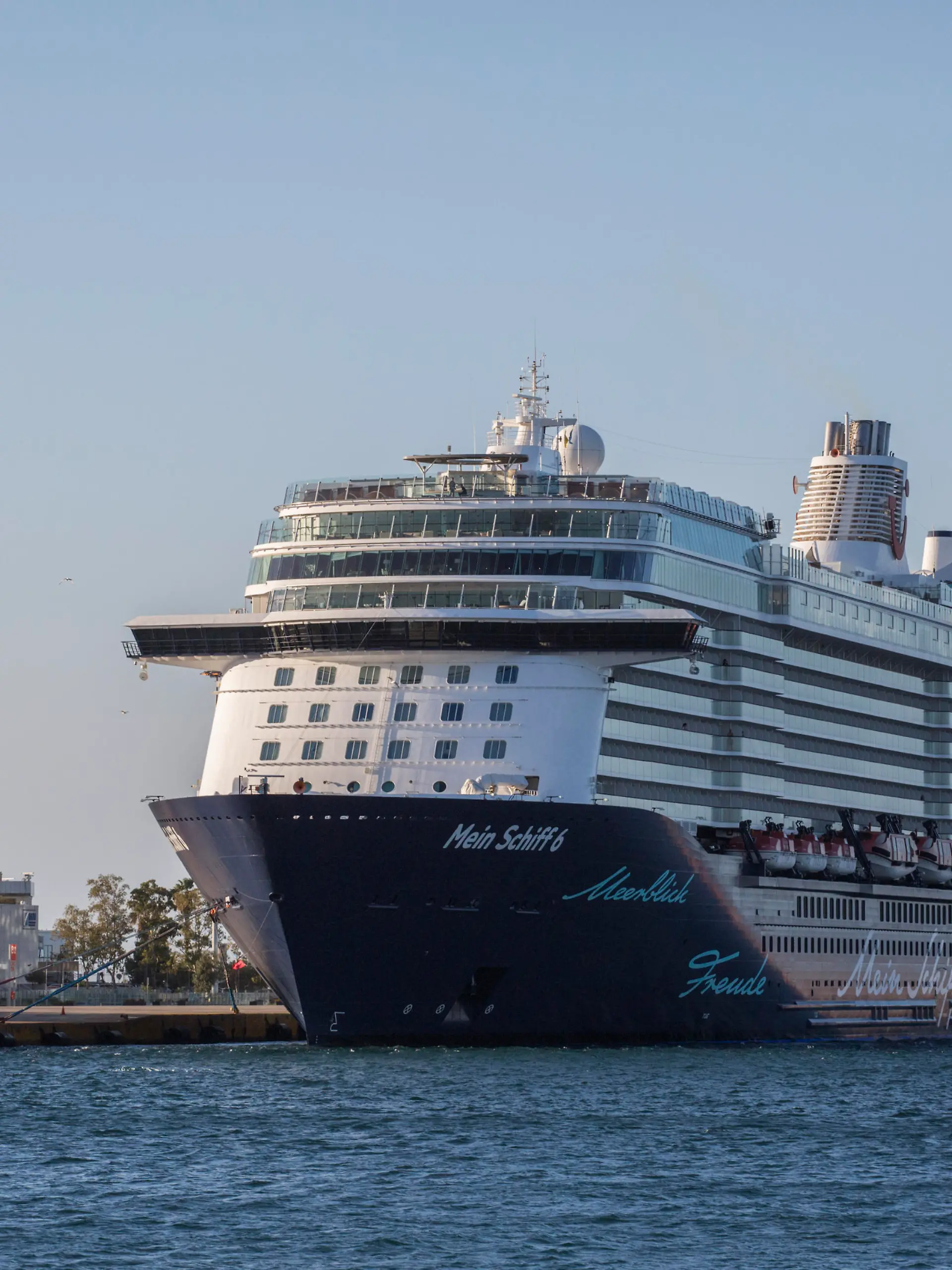 Das Kreuzfahrtschiff «Mein Schiff 6» mit mehreren Corona-Infizierten an Bord hat am frühen Dienstagmorgen in der griechischen Hafenstadt Piräus angelegt. Alle Reisenden und Crewmitglieder sollen einen Coronavirus-Test machen. Die ersten Schnelltests seien negativ gewesen, berichtete das Staatsfernsehen. Die 922 Urlauber und die die 666 Besatzungsmitglieder müssten bis auf Weiteres an Bord bleiben.