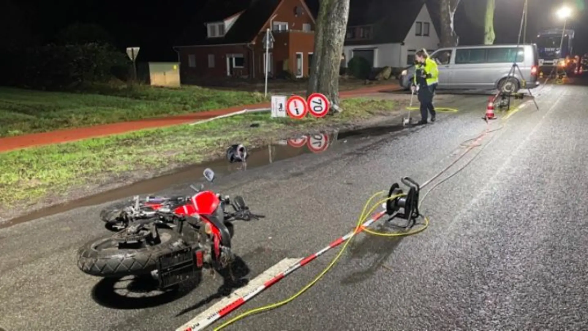 Jugendlicher verunglückt bei Verkehrsunfall tödlich