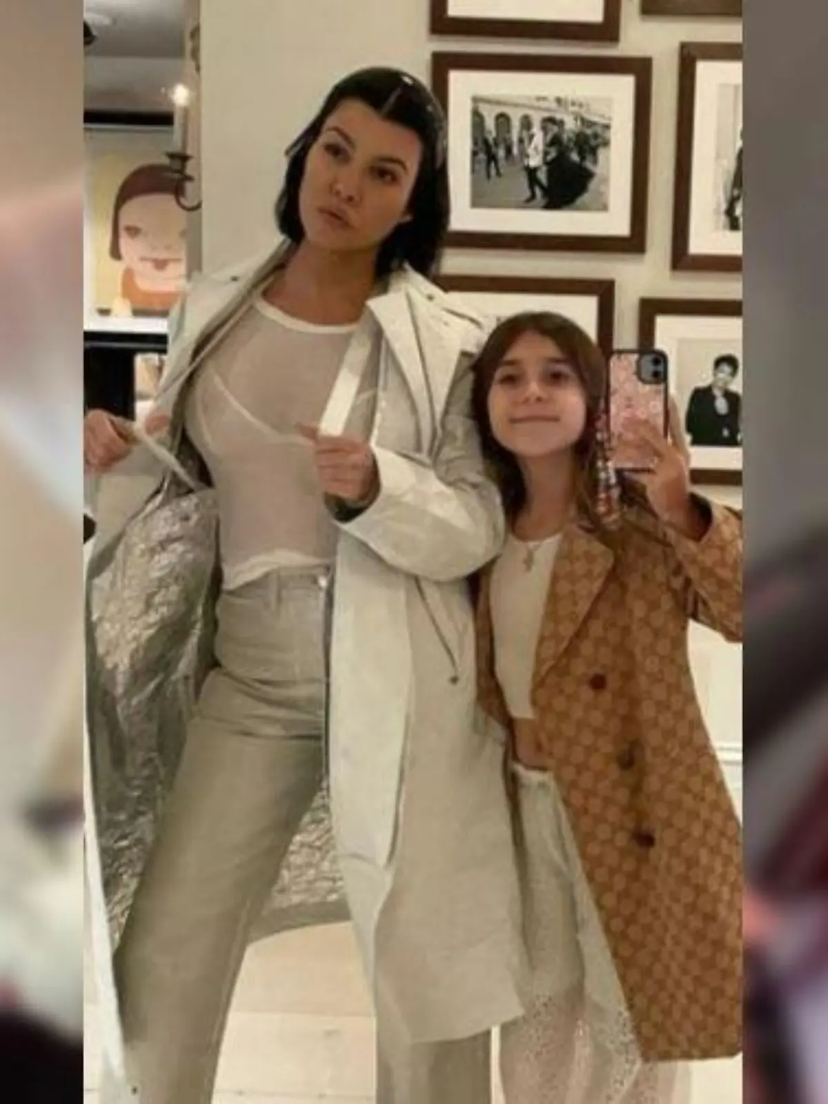 Kourtney Kardashian und Tocher Penelope Disick