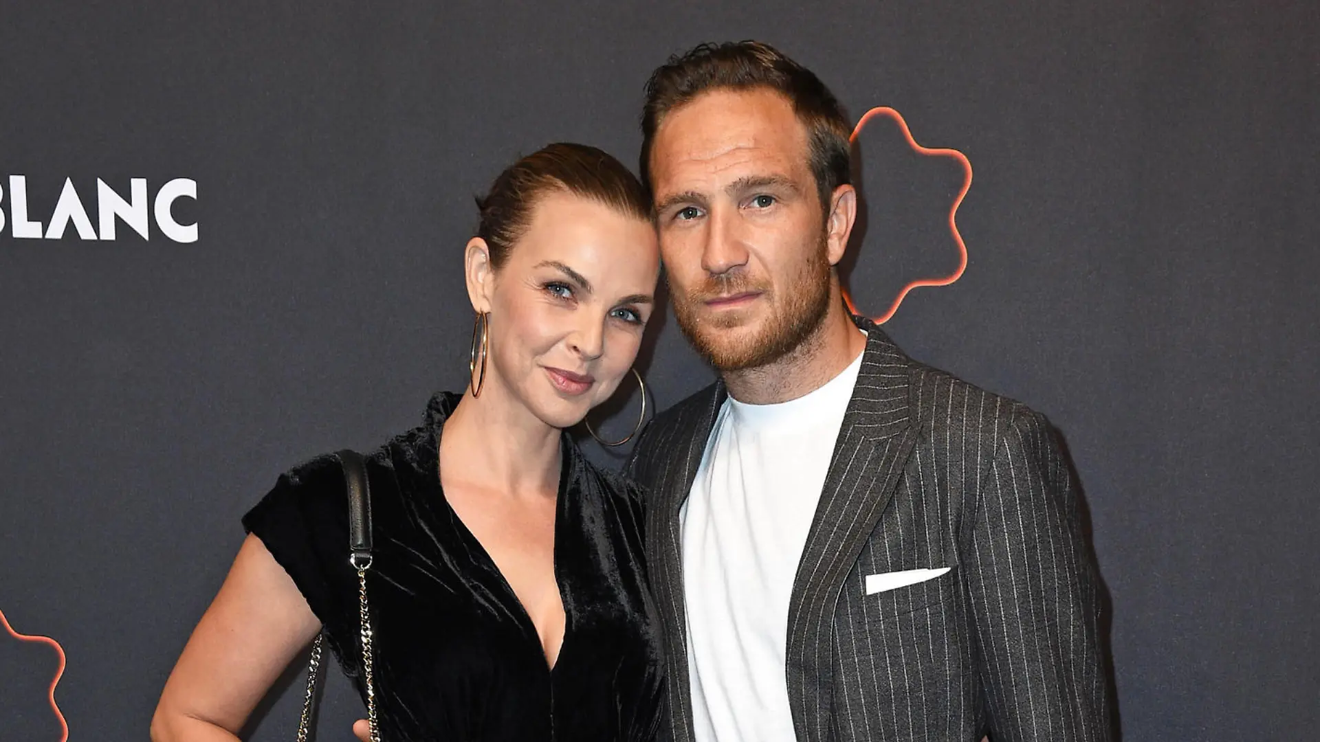  Annika Lau mit Ehemann Frederick Lau beim Montblanc UltraBlack Collection Launch im The Feuerle Collection in Berlin am 15.09.2021 *** Annika Lau with husband Frederick Lau at the Montblanc UltraBlack Collection Launch at The Feuerle Collection in Berlin on 15 09 2021