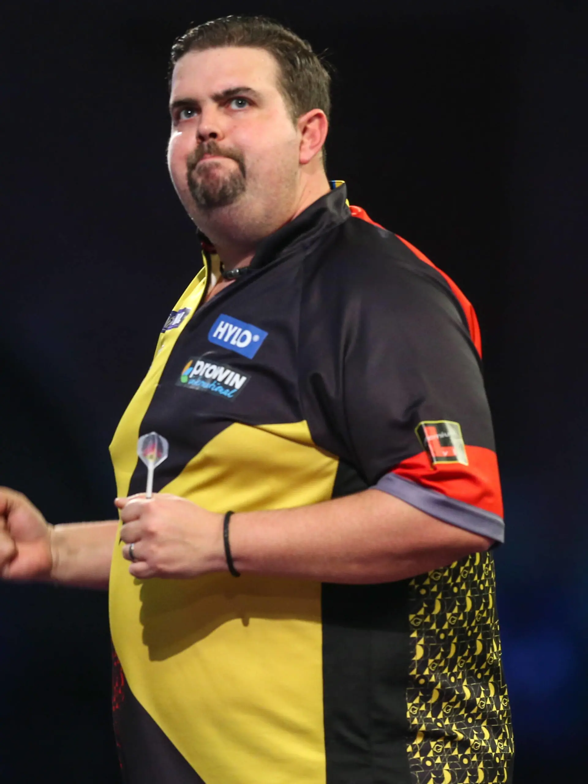  PDC World Darts Championship 2022 Gabriel Clemens hits a double and celebrates during the PDC World Darts Championship 2022, at Alexandra Palace, London, United Kingdom on 27 December 2021. Editorial use only PUBLICATIONxNOTxINxUK , Copyright: xShanexHealeyx PSI-14255-0097