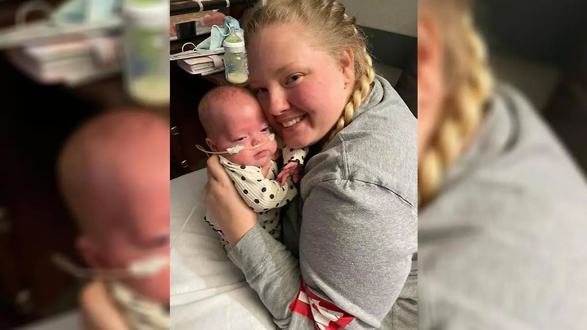 Megan und ihre Tochter Reece.