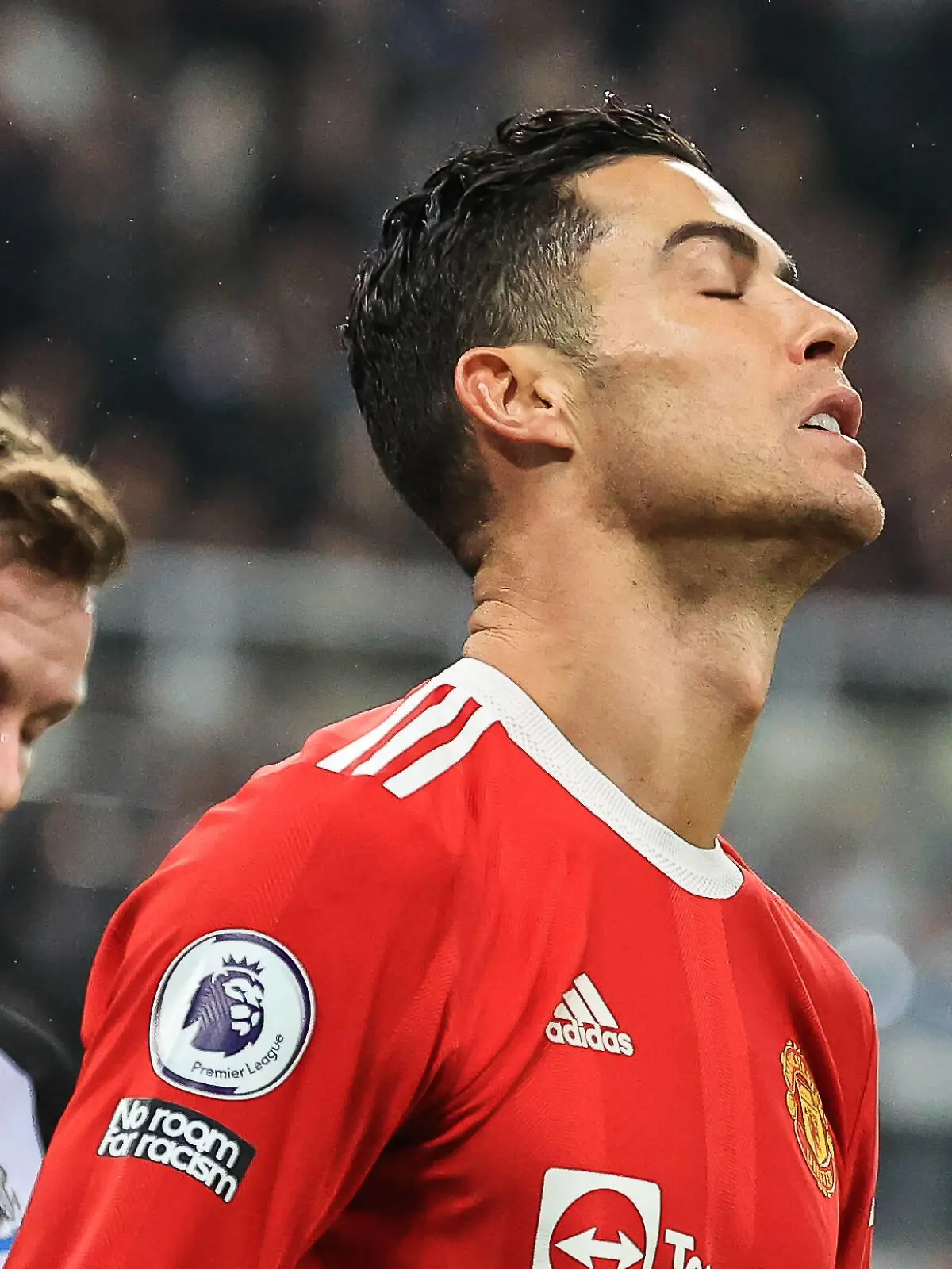  Premier League Newcastle United v Manchester United, ManU Cristiano Ronaldo 7 of Manchester United reacts to his missed chance Copyright: xMarkxCosgrove/NewsxImagesx