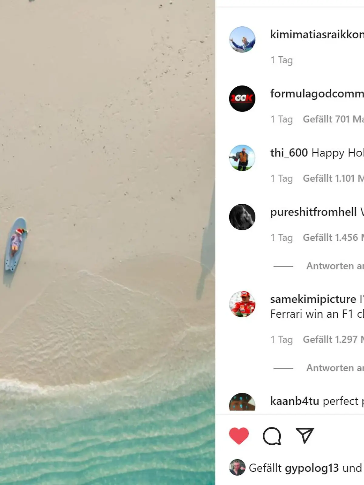 Instagram/kimimatiasraikkonen
