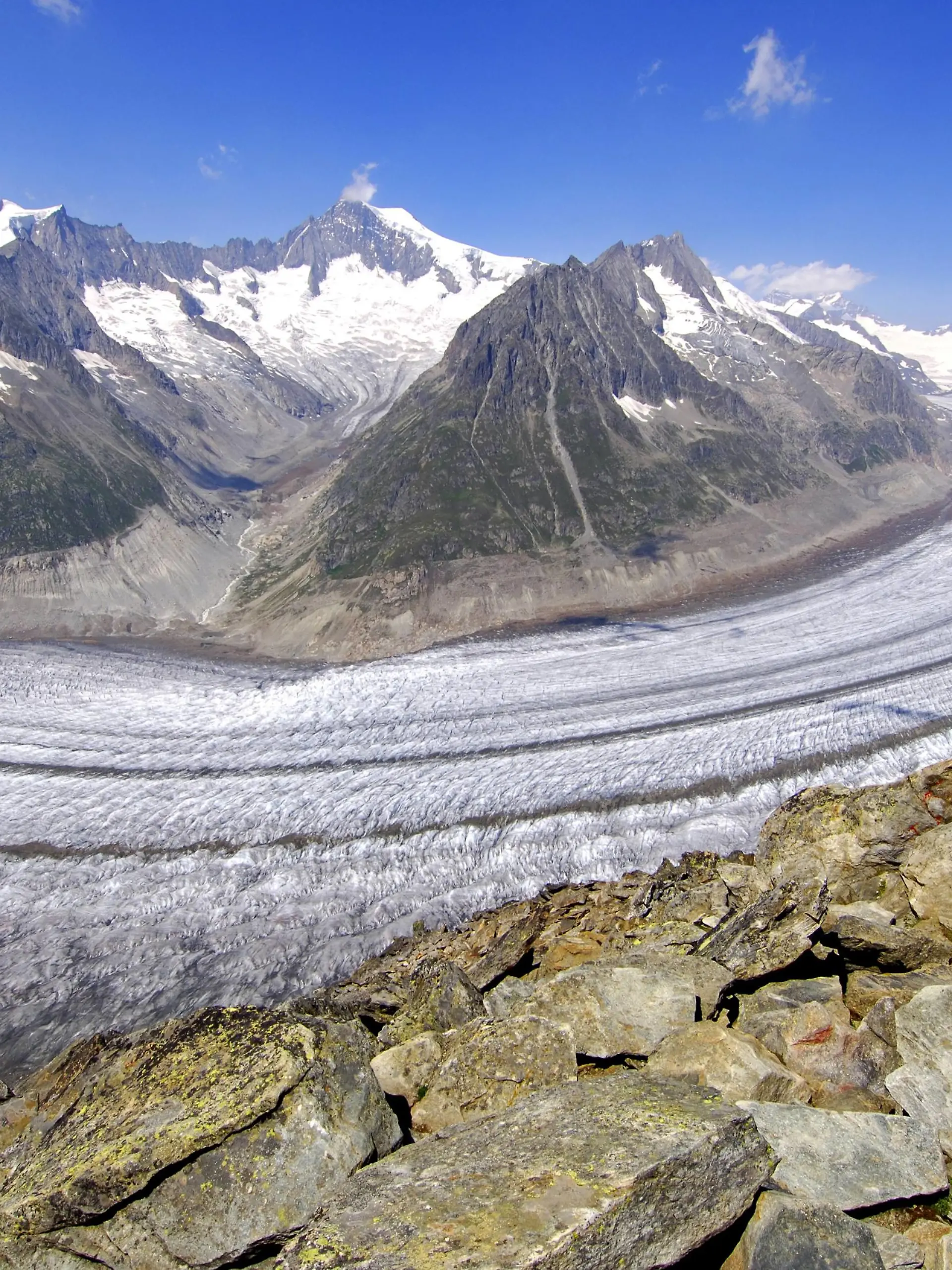 Blick vom Eggishorn auf den Aletschgletscher, UNESCO Welterbe Jungfrau-Aletsch-Bietschhorn Region, Schweiz, Wallis, Riederalp view from Mount Eggishorn to the Aletsch Glacier, UNESCO world heritage Jungfrau-Aletsch-Bietschhorn region, Switzerland, Valais, Riederalp BLWS355494 Copyright: xblickwinkel/G.xFischerxGlance of Eggishorn on the Aletsch glacier Unesco World heritage Jungfrau Aletsch Bietschhorn Region Switzerland Wallis Riederalp View from Mount Eggishorn to The Aletsch Glacier Unesco World Heritage Jungfrau Aletsch Bietschhorn Region Switzerland Valais Riederalp  Copyright xblickwinkel G xFischerx