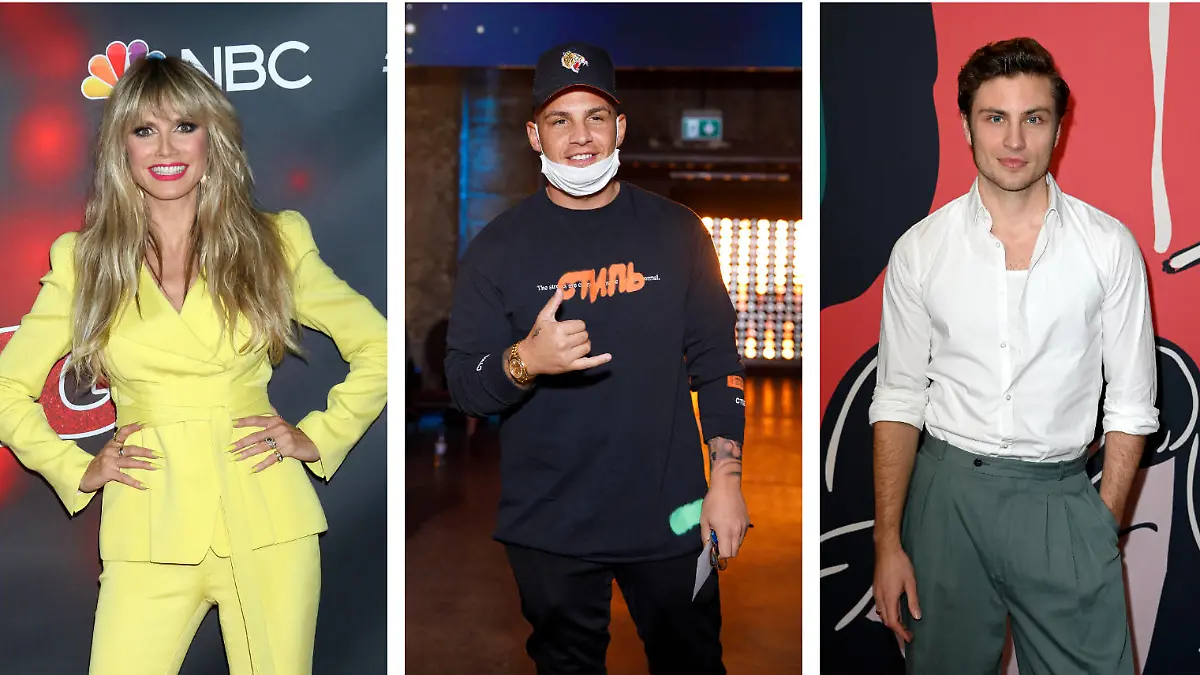 Heidi Klum, Pietro Lombardi und Jannik Schümann